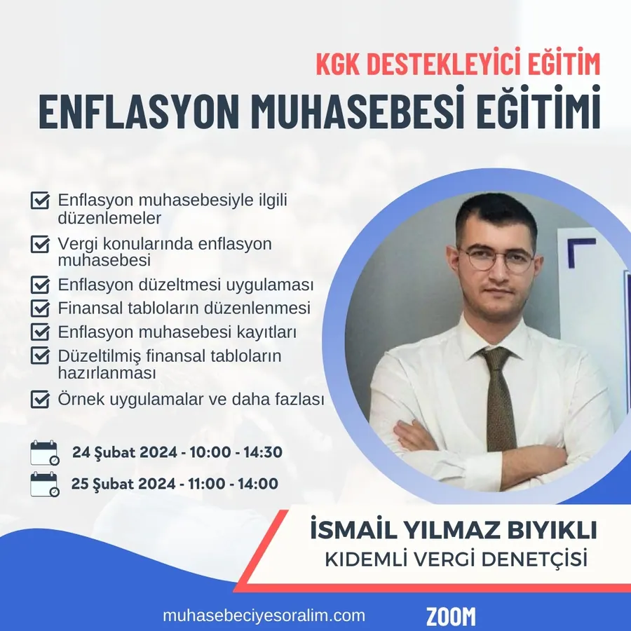 Enflasyon Muhasebesi Eğitimi
