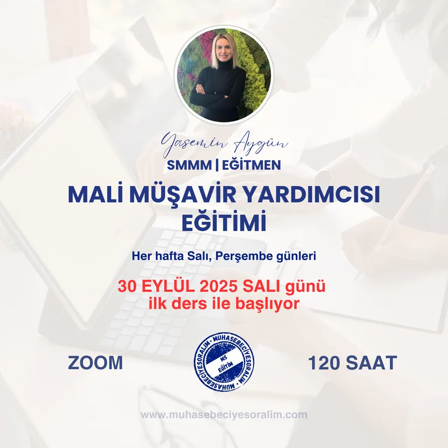 Mali Müşavir Yardımcısı Eğitimi